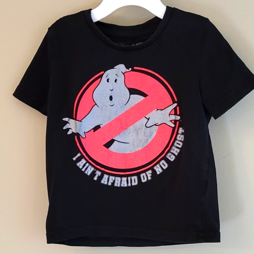 Ghostbusters black short sleeve tee shirt